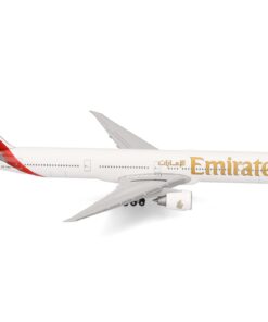 Herpa Avion Emirates Boeing 777-300ER 2023 Nouvelles Couleurs, Échelle 1:500, Objets de Collection, Sans Socle Métal
