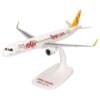 Herpa Pegasus Airlines Airbus A321neo 1/200 Snap-fit Modèle Collectible Figurine Plastique Jouet Aviation