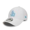 New Era 9Forty Strapback Cap Outline Los Angeles Dodgers Hommes Casual Été