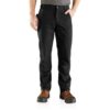 Carhartt Steel Rugged Flex Pantalon de Travail Doublé À L’Avant Coupe Décontractée Homme pour Travail Intense
