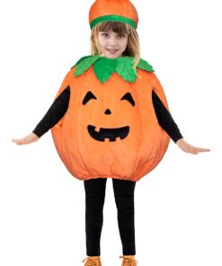 Funidelia Costume de citrouille pour enfant, Nourriture, Légume - Idéal pour Halloween et le Carnaval, Grand et conforta