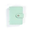 Tooloflife Porte-cartes de crédit en cuir synthétique pour femme, style classique, 6 couleurs, 65 g, Lot de 2