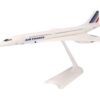 herpa Air France Concorde F-BVFB Maquette 1/200 Snap-fit Figurine Plastique collectionnable avec Support