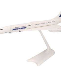 herpa Air France Concorde F-BVFB Maquette 1/200 Snap-fit Figurine Plastique collectionnable avec Support