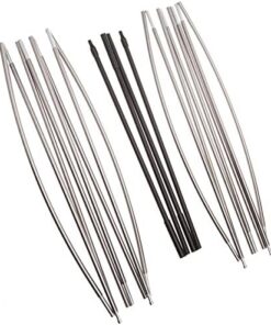 Salewa Latitude II Bâtons de Randonnée Télescopiques - Légers et Robustes pour randonneurs - Lot de 2 (100-135 cm) 00-59