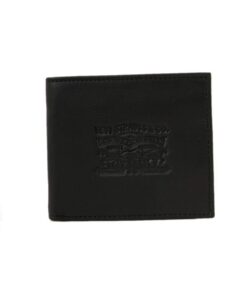 Levi's Vintage Two Horse Bifold Portefeuille Leather - Homme - Sac à Money - Noir - Largeur : 10 cm - Longueur : 12 cm -