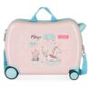 Enso Magic Unicorn Valise Enfant Rose - RigideABS, 50 x 38 x 20 cm, 34 L, 4 Roues, Équipement Main