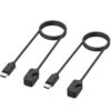 Câbles USB C de rechange Wanme pour Samsung Galaxy Fit 3 - Lot de 2 - Haute qualité - Emballage original - Convient pour