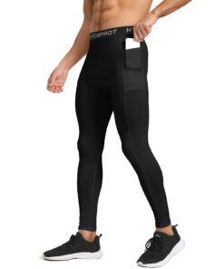 HYCOPROT Pantalon de Compression Séchage Rapide pour Hommes Fitness Global Recycled Standard HYCOPROT Pantalon de Comp