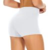 Runmeihe Shorty Haute pour Femme en Yoga et Gym, Mini Shorts Extensibles Anti-Frottement pour Sport, Pantalon Polyvalent