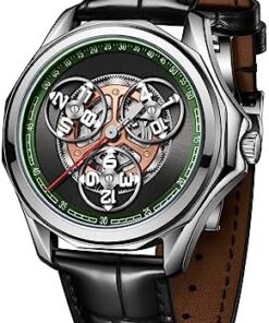 OBLVLO Montre Automatique Hommes Super Lumineux Étanché Sport DK-J