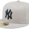Casquette New Era Yankees Grey Ajustée Pour Homme Match