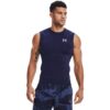 Under Armour Gilet De Compression Heatgear pour Homme - Noir/ Blanc