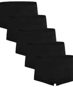 Shorty INNERSY Adolescent Coton Doux Lot de 5 Taille 8-16 Ans Sport Culotte OEKO-TEX
