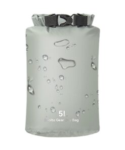 Sacs humides étanches 5L Unisexe pour kayak Camping