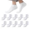 JUGUTA Chaussettes Respirant Coton Unisexe Taille 36-43 Cas Séjour Sports