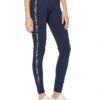 Tommy Hilfiger Legging Femme Élastique Confortable pour Sport et Quotidien - Tissu Étiré Haut de Gamme