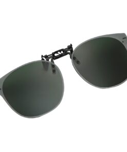 THKO Clip Solaire pour Lunettes de Vue Anti-Reflets Lentille Rabattable Homme Femme Activités d'Extérieur ClipsableVert