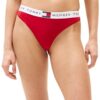 Tommy Hilfiger Coordinate Thong Femme Élégant pour Femmes en Été