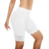 Antidérapant sans couture Short Generisch pour dessous de jupe femme, short plat dentelle, moto