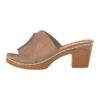 Pantoufles pour femme avec talon comfortables et élégantes | Mules de plein air en été pour femmes avec plateforme et ta