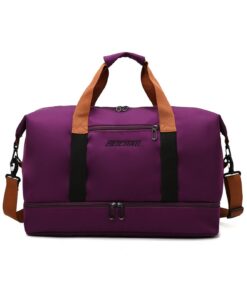 FANDARE Sac de Voyage pour Femme et Homme - Cabine à Main avec Compartiments | Polochons de Nuit included | Weekend & Pl