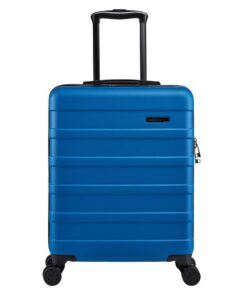 Valise à main Cabin Max 55x40x20 cm, coque rigide, 4 roues, serrure à combinaison, bleu égée, 55 x 40 x 20 cm, 40L