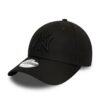 New Era New York Yankees 9forty Casquette Enfant - Noir - Taille Adulte
