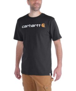Carhartt Shirt À Manches Courtes Épais Avec Logo Imprimé Coupe Décontractée Pour Homme En Solde