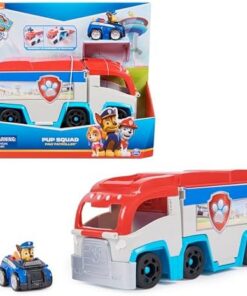 Pat Patrouille Chase Patrouilleur Pup Squad - Véhicule Figurine Enfant 3 Ans+ - Jouet À Collectionner
