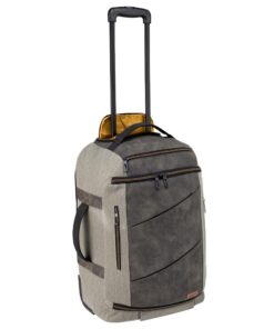 Cabin Max 44L Sac à dos à roulettes Manhattan Hybrid 55 x 40 x 20 cm en bronze, valise pour voyage léger et pratique