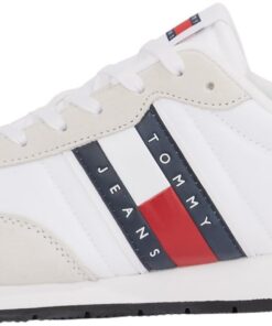 Tommy Jeans Chaussures de Sport Homme Baskets de Running Mode Élégantes