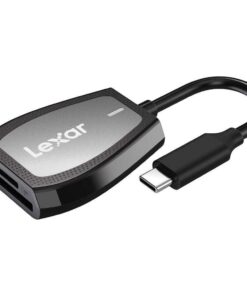 Lexar Lecteur SD et microSD UHS-I Noiravec Connecteur USB-C pour Professionnels