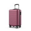 NUMADA Bagage Cabine ABS résistante légère avec combinaison 20" | 53x33,5x22cm Bordeaux