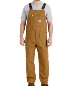 Carhartt Combinaison de Travail Homme à Jambes Longues - Durable, Reinforcée aux Genoux, Parfaite pour le Bâtiment et l'