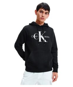 Calvin Klein Sweat à Capuche Homme Chaude et Comfortable pour Printemps-Eté 2023