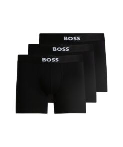 BOSS Boxer En Lingerie pour Homme - Lot de 3 - Comfort et Style en Pyjama ou sous-vêtements