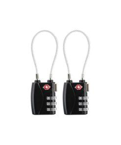 CELIMS Cadenas TSA Valise Avion | Cadenas Code | Protection Idéale pour Voyageurs | Valises Sécurisées pour Voyage | Lo