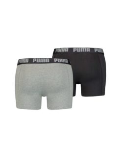 PUMA Basic Boxers Caleçon Homme Lot de 2 - Polyester - TailleUnique - Sports et Activité