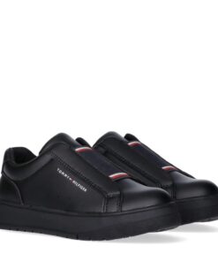 Tommy Hilfiger Chaussures de Basket-ball Mixtes pour Enfants Légeres et Respirantes - Taille 37-40