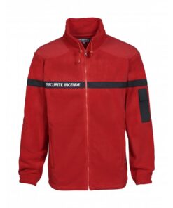 Veste en Polaire City Guard Sécurité pour Incendies | Veste Blouson Polaire City Guard pour Incendies | Blouson Polaire