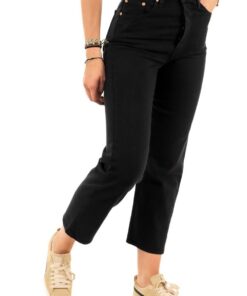 Jeans Levi's Ribcage Straight Ankle Femme Élégants et Comfortables