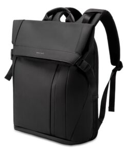 BG FUTURE AESTHETICS Sac à dos à roulettes noir - Idéal pour le voyage - Résistant à l'eau - Protection anti-vol - Parfa