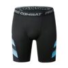 Shorts de compression HULG pour hommes - Lot de 3 - Cool Dry lateraux - Course à pied, entraînement, gym - Élégants et c