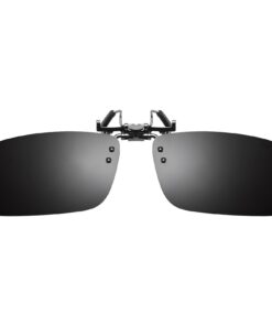 [Horktrust Clip solaire pour lunettes de vue - Protection Anti-UV - Relevable et Ultra-léger - Convient pour la conduite