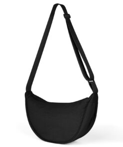 Sac Bandoulière Aucuu Crescent pour FemmePortableavec Bandoulière Réglable