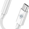 Adaptateur USB C Jack Clem Tech, compatibility Samsung Galaxy S21 S20 S20+, MacBook Pro, Huawei, Fonction convertisseur