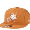 New Era Phoenix Suns 9Fifty Snapback Casquette Panama Tan Beige Majic Tête Unique