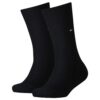 Tommy Hilfiger Sock pour Enfant Mixte Lot de 2 Noir et Blanc FonctionnelComfort Éducatif Jouets Taille Petites Tailles