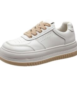 BasketsSucheta à Semelles Épaisses pour Femmes Chic et Polyvalentes Chaussures de Sport Légères et Respirantes